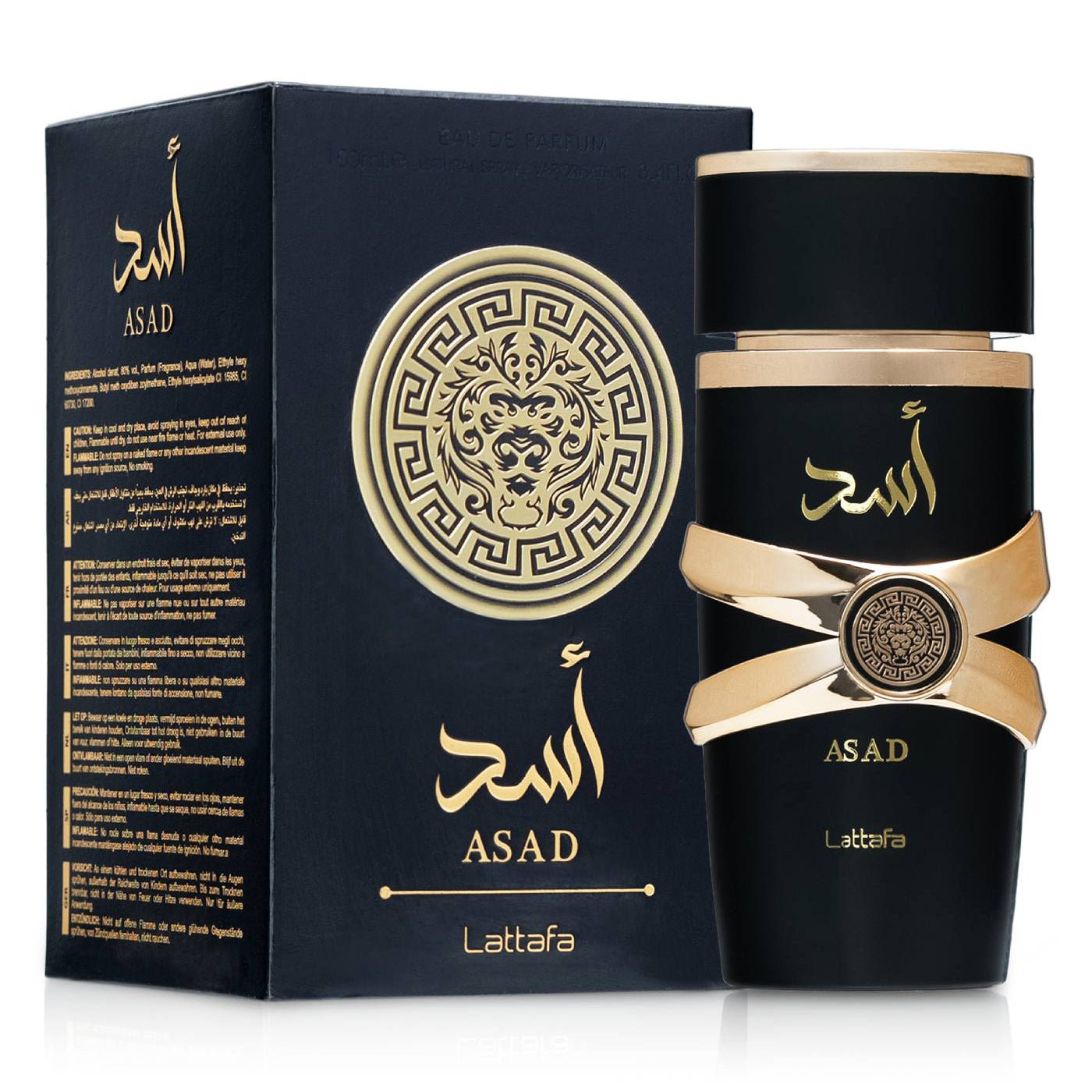Asad Lattafa 100ml | Perfume Oriental para Hombres